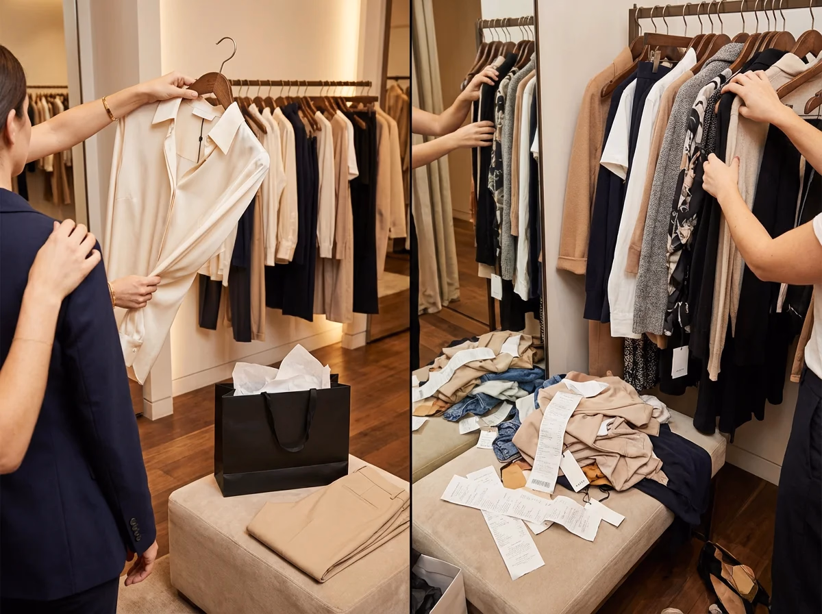 ช้อปกับสไตลิสต์ส่วนตัว vs ช้อปปิ้งด้วยตัวเอง