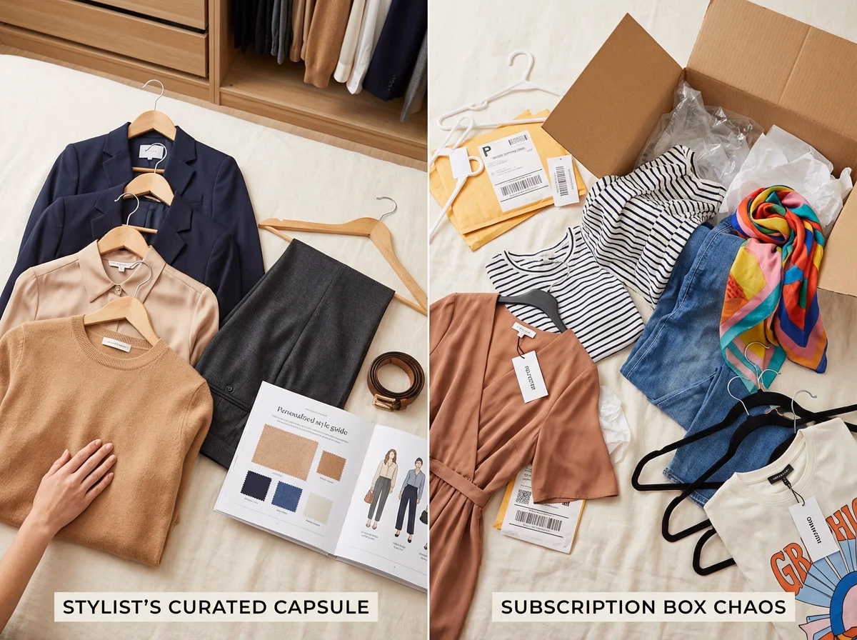 สไตลิสต์ส่วนตัว vs กล่องแฟชั่นรายเดือน