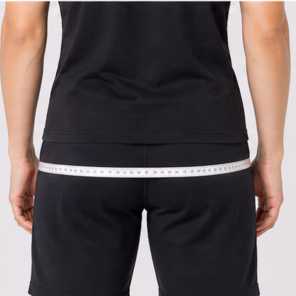 Measure around the fullest part of your hips